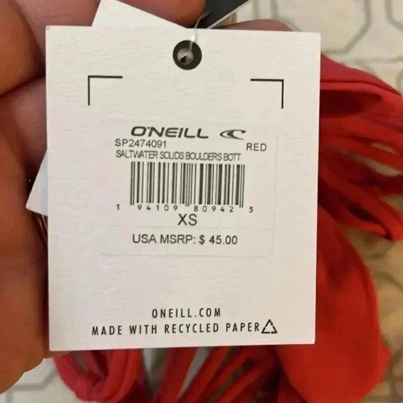 O’Neill Saltwater Solids Boulders Strappy Side Full Bottom - Picture 11 of 13